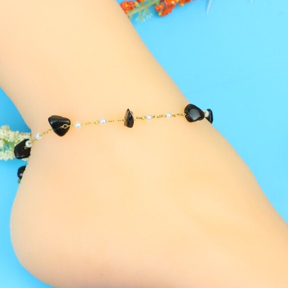 Elegant Handmade Anklet – Perfect for Women & Girls | Ideal Gift Option, DYC1790 - Picture 4 of 9